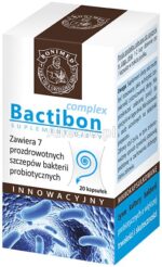 Bactibon complex bakterie probiotyczne 20 kap. Bonimed