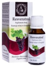 Resveratrol esencja wina w kroplach 20 ml Bonimed