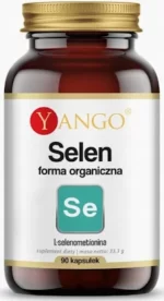 Selen organiczny 530mg 90kap Yango