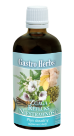 Gastro Herbs (zgaga, refluks) płyn doustny 100ml Inwentherbs