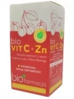 BIO Vit C+ cynk + acerola 14 sasz. Biofarmacja