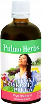 Pulmo Herbs (zatoki, oskrzela, płuca) płyn doustny 100ml Inwentherbs