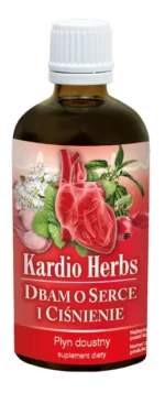 Kardio Herbs (serce, ciśnienie) płyn doustny 100ml Inwentherbs