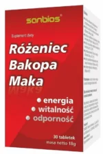 Różeniec, bakopa, maka 30tab. Sanbios