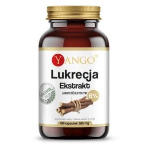 0116528_yango-lukrecja-ekstrakt-60-kaps.jpeg Lukrecja 10:1 480mg 60kap. Yango
