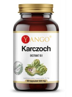 Karczoch 10:1 520mg 60kap Yango