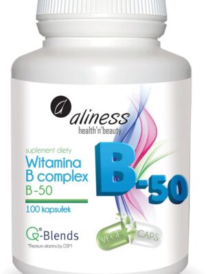 Witamina B complex B-50 100 VEGE kaps. Aliness