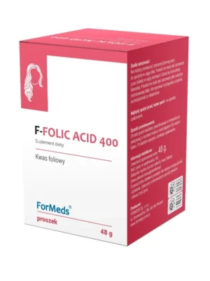 F-Folic acid 400 kwas foliowy 60por. Formeds