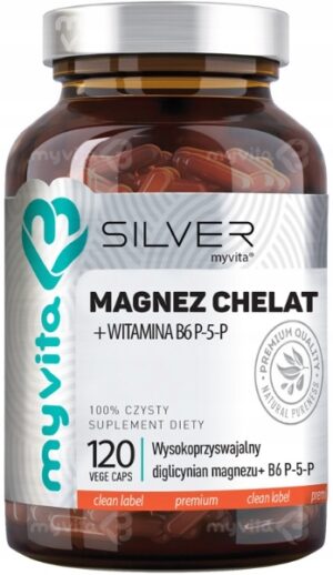 1789e417805bc60b7e513af8ca87d751.jpg Magnez chelat+ B6 silver pure 100% 120kap. MyVita