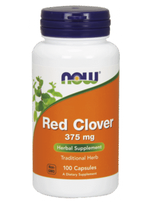 Red clover (czerwona koniczyna) 375mg 100kap. NOW