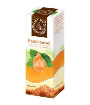 Pectobonisol płyn doustny 100g w przeziębieniu z towarzyszącym kaszlem Bonimed