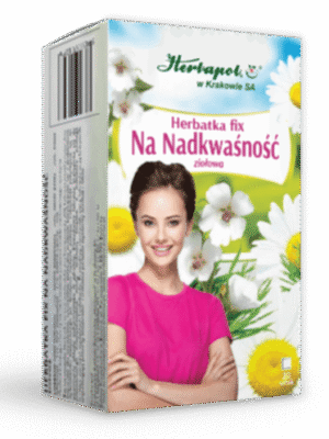 Na nadkwaśność herbatka fix 20x2g Herbapol