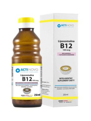 LIPOSOMALNA WITAMINA B12 100 mcg (alkohol free) ActiNovo (125 dni)