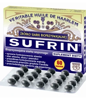 Sufrin suplement z biosiarką 60kap PW Ewimex