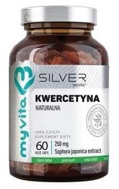 Kwercetyna naturalna 250mg silver pure 100% 60kap. MyVita
