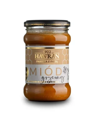 Miód gryczany 380g Pasieka z Pasją Hawran