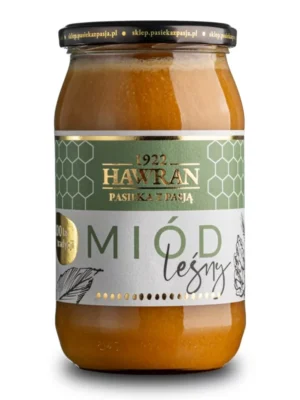 Miód leśny 1050g Pasieka z Pasją Hawran