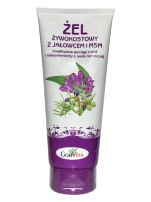 Żel żywokostowy z jałowcem i msm 200ml Gorvita