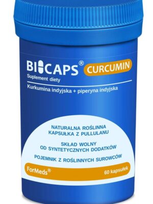 Kurkumin /kurkumina +piperyna/ 60kap Formeds