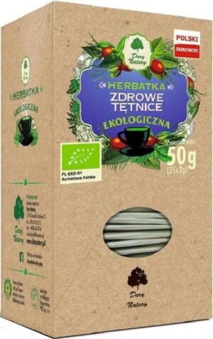 46288.jpg Zdrowe tętnice herbatka EKO fix 25x2g Dary Natury