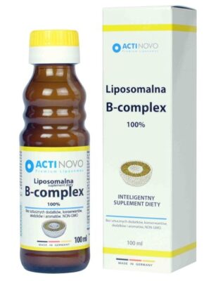 LIPOSOMALNA WITAMINA B COMPLEX 100 % (alkohol free) ActiNovo (50 dni)
