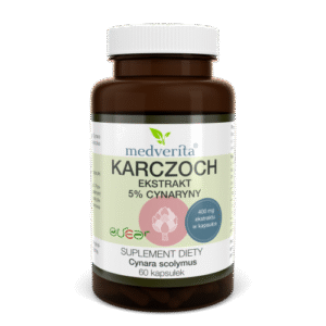 Karczoch ekstrakt 400mg 60kap Medverita
