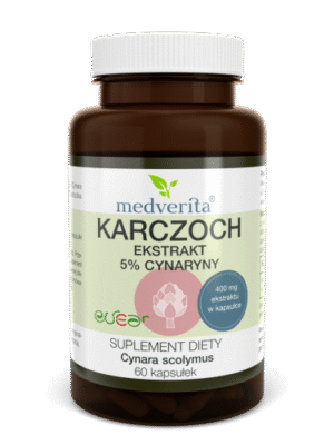 Karczoch ekstrakt 400mg 60kap Medverita