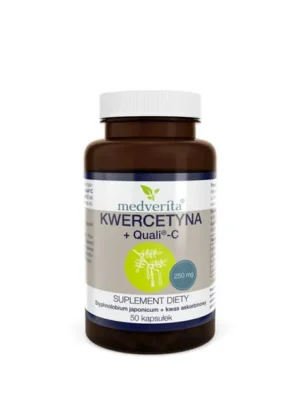 Kwercetyna+ Quali-C 250mg 50kap. Medverita