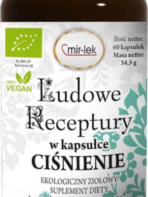 Ciśnienie 60kap. Ludowe Receptury Mir-lek