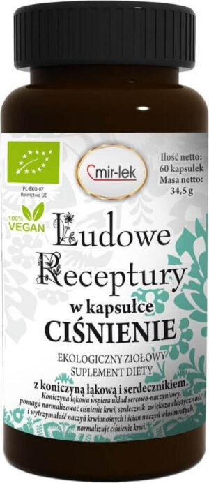 Ciśnienie 60kap. Ludowe Receptury Mir-lek