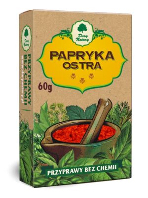 Papryka ostra 60g Dary Natury