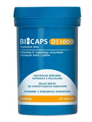 Bicaps witamina D3 2000IU 60kap. Formeds