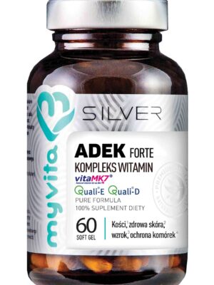 Witamina ADEK forte silver pure 100% 60kap. MyVita