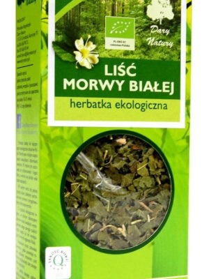 Morwa biała liść eko 50g Dary Natury