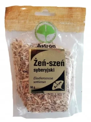 Żeń-szeń syberyjski korzeń cięty 50g Astron