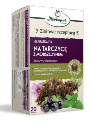 Na tarczycę z morszczynem herbatka fix 20x2g Herbapol