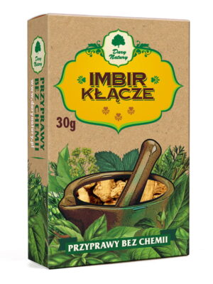 Imbir kłącze 30g Dary Natury