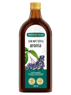 Aronia sok 100% 500ml Premium Rosa