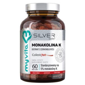 843dafd98cebb0cdd9ae0cc77a05c87e.jpg Monakolina K (ekstrakt z czerwonego ryżu) silver pure 100% 60kap. MyVita
