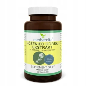 Różeniec górski ekstrakt 100mg 60kap. Medverita