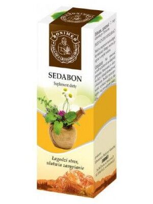 Sedabon syrop na stres i trudności w zasypianiu 100ml Bonimed