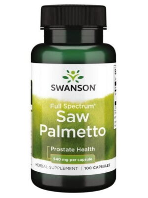 Saw palmetto (palma sabałowa) 540mg 100kap. Swanson