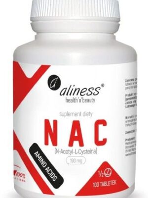 NAC N-Acetyl-L-Cysteine 190 mg (1/2 tab) 100 tab Aliness
