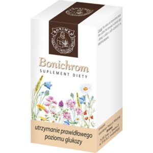 Bonichrom_30-600x600-1.jpg Bonichrom utrzymanie prawidłowego poziomu glukozy 30 kap. Bonimed