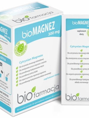 BIO magnez (300mg) 30 sasz. Biofarmacja