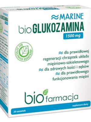 Glukozamina 1500 mg 20 sasz. Biofarmacja