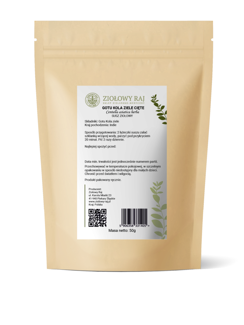 Gotu Kola ziele 50g Ziołowy Raj