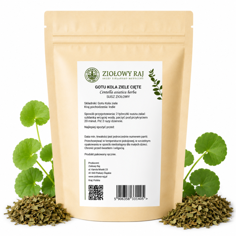 Gotu Kola ziele 50g Ziołowy Raj