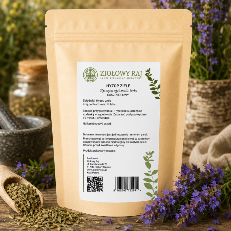 Hyzop ziele 50g Ziołowy Raj