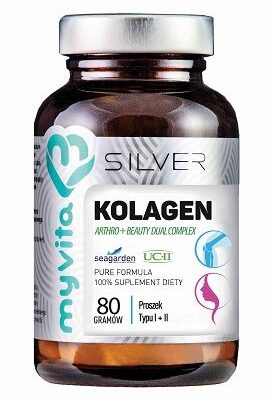 Kolagen beauty silver pure 100% 60kap MyVita